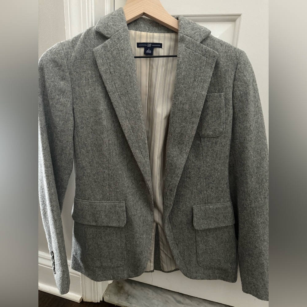 Women’s wool  gray blazer size small